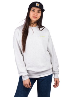 Netthandel Carhartt WIP Script Embroidery Sweater hos Blue Netthandel Carhartt WIP Script Embroidery T skjorte hos Blue